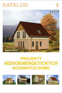 Katalog č.6 typových projektů rodinných domů a bungalovů BLESKIN.CZ