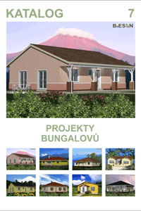 Katalog č.6 typových projektů rodinných domů a bungalovů BLESKIN.CZ